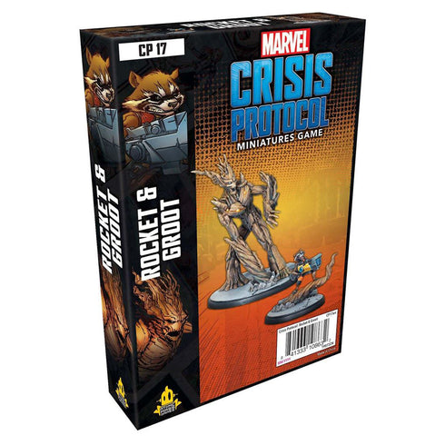 Marvel Crisis Protocol Miniatures Game Rocket and Groot Expansion